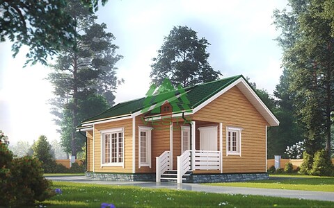 Каркасный дом 128 м² для ПМЖ